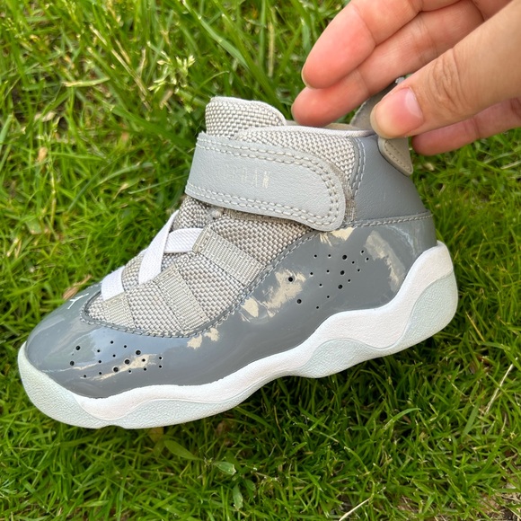 Nike Air Jordan toddler 6 Rings in ‘Cool Grey' Size 7c - Picture 2 of 12